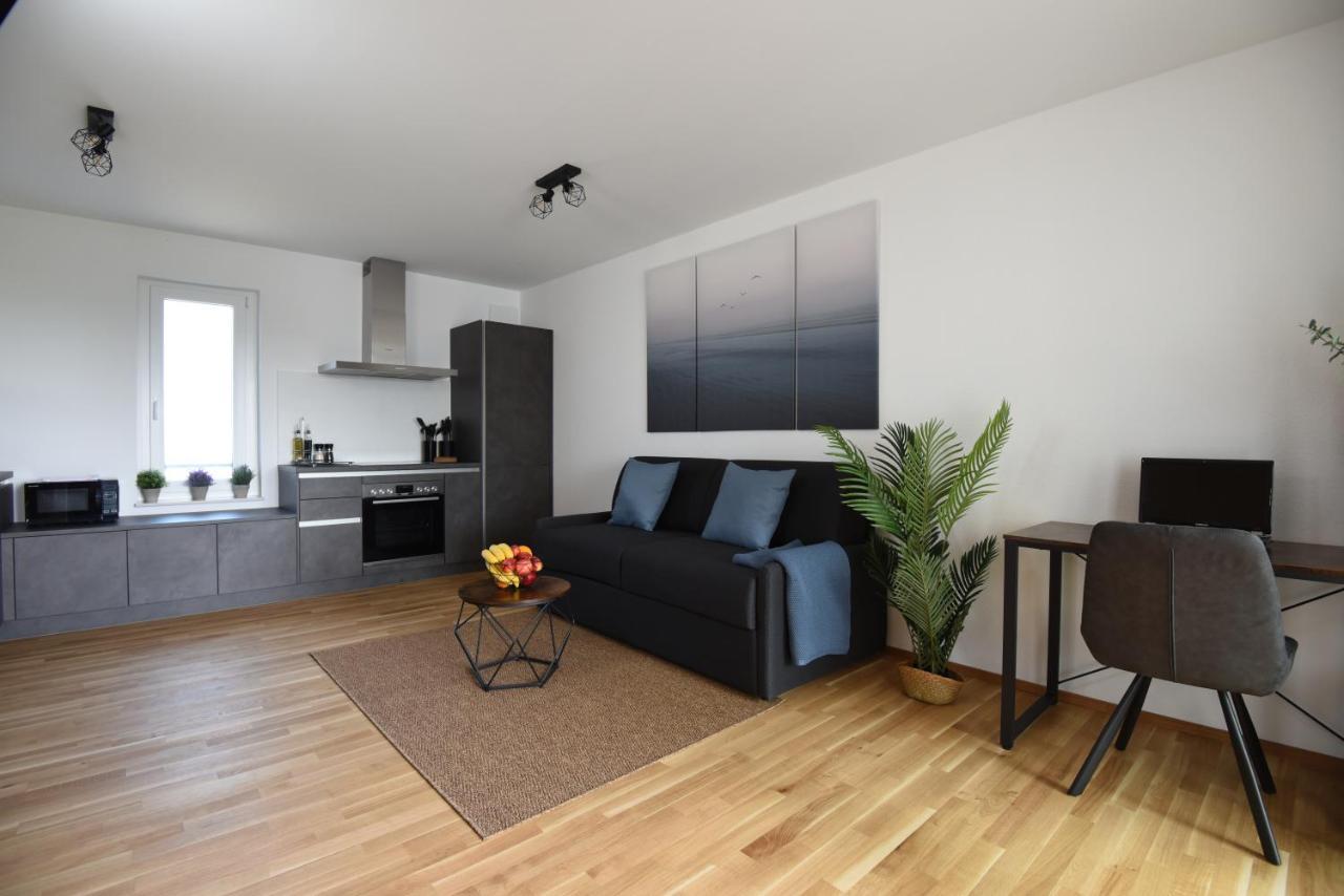 Inhomevision Neubau, Design, Balkon, Barrierefrei, Wlan Маркгренінген Екстер'єр фото